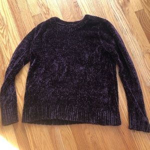 Medium Orvis SUPER SOFT beautiful purple sweater